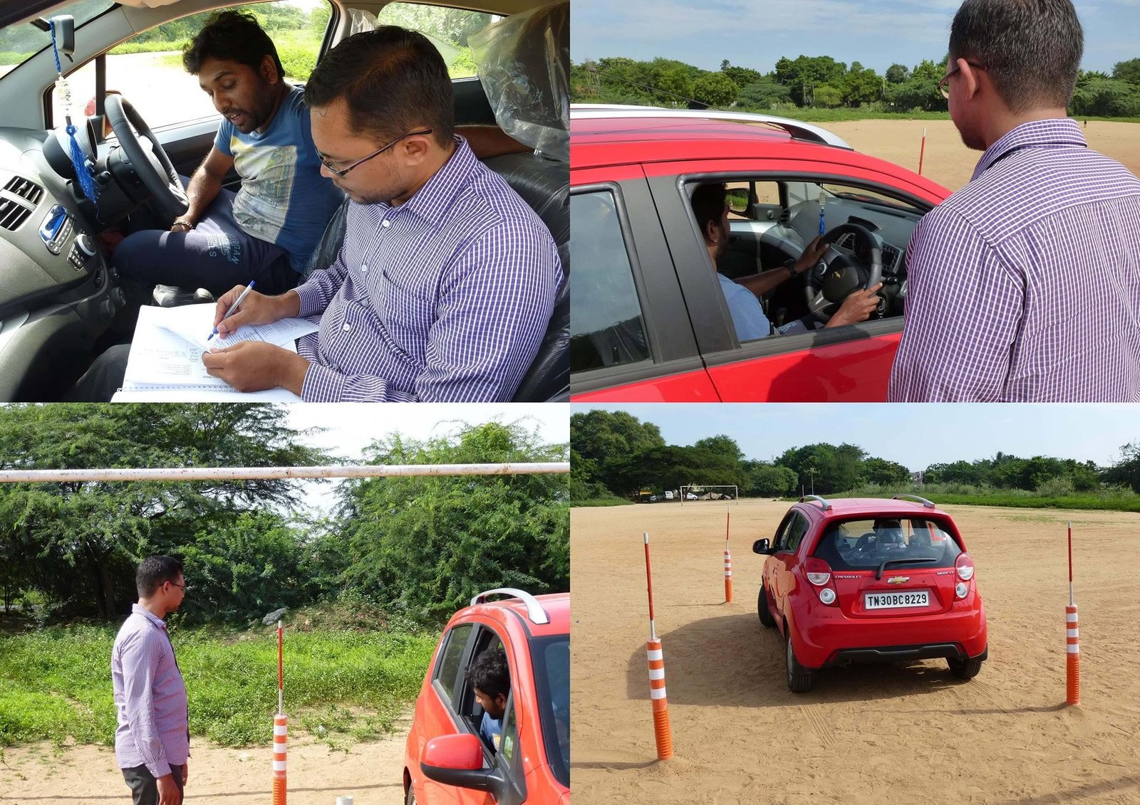 Doorstep car training session with DCDI Driving Solutions