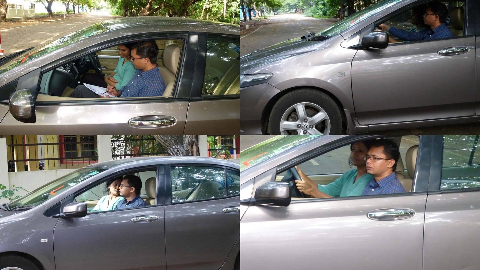 DCDI live driving lesson on a Chennai city road