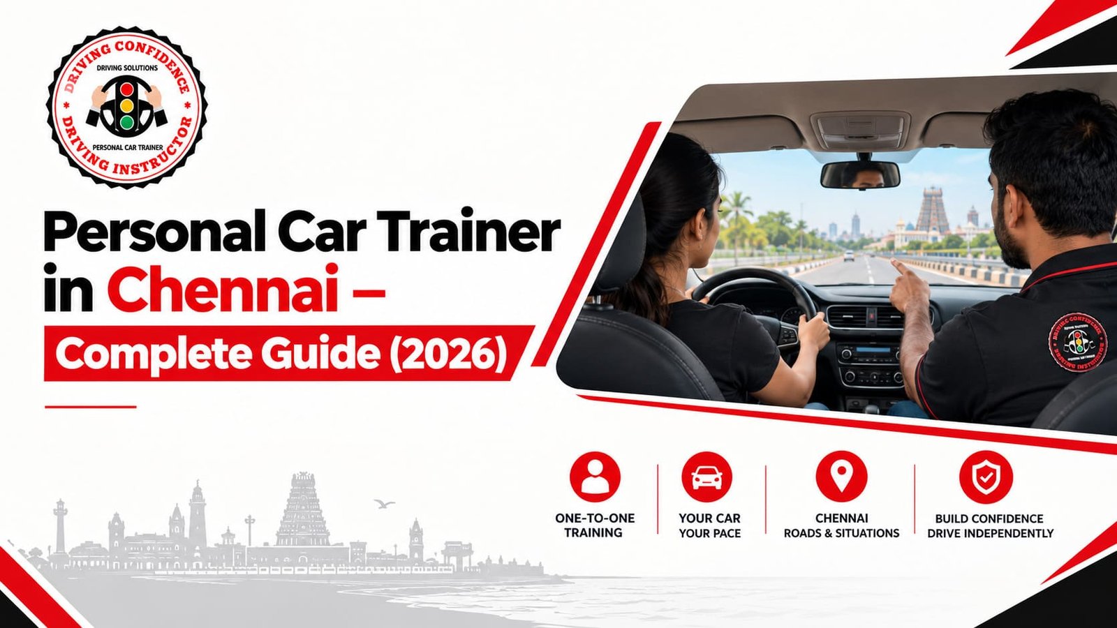 Personal Car Trainer in Chennai – Complete Guide 2026 1 Everything you need to know about hiring a personal car trainer in Chennai — how it works, what's covered, who it suits, and how to choose one for own-car, doorstep driving lessons.